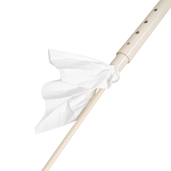 Flötenwischerstab aus Plastik