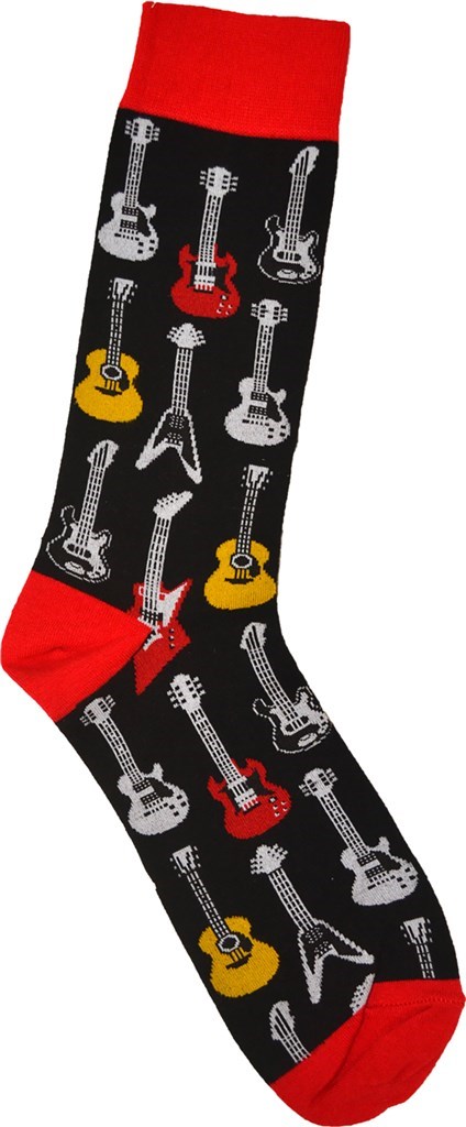 Socks Guitars Men'S 10-13