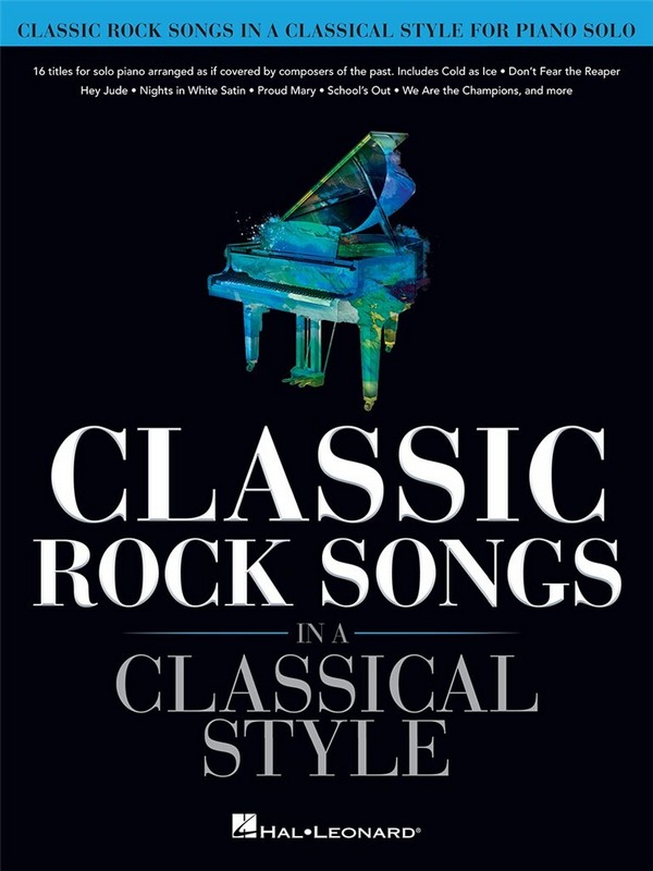 Classic Rock Songs in a Classical Style