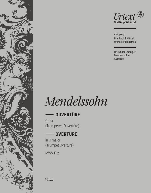 Mendelssohn-Bartholdy, Felix, Ouvertüre C-Dur [op. 101] MWV P 2