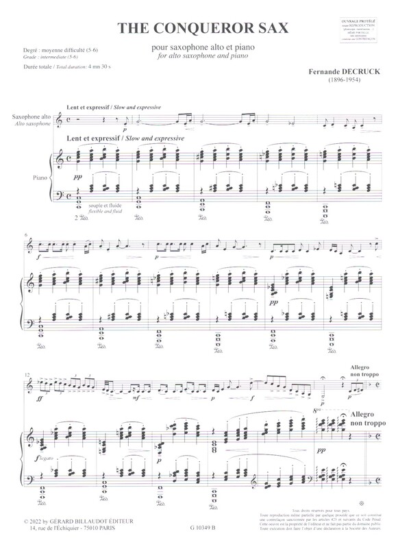 The Conqueror Sax