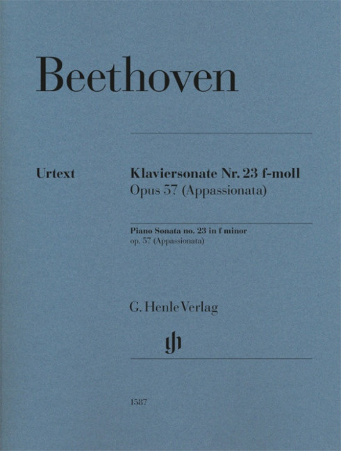 Klaviersonate f-moll Nr. 23  op. 57 (Appassionata)
