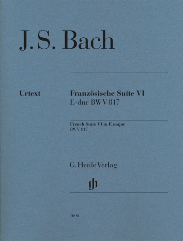 Französische Suite Nr.6 E-dur BWV817