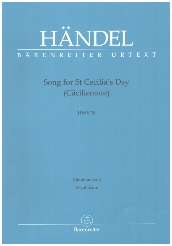 Song for St. Cecilia?s Day HWV76 (Cäcilienode)