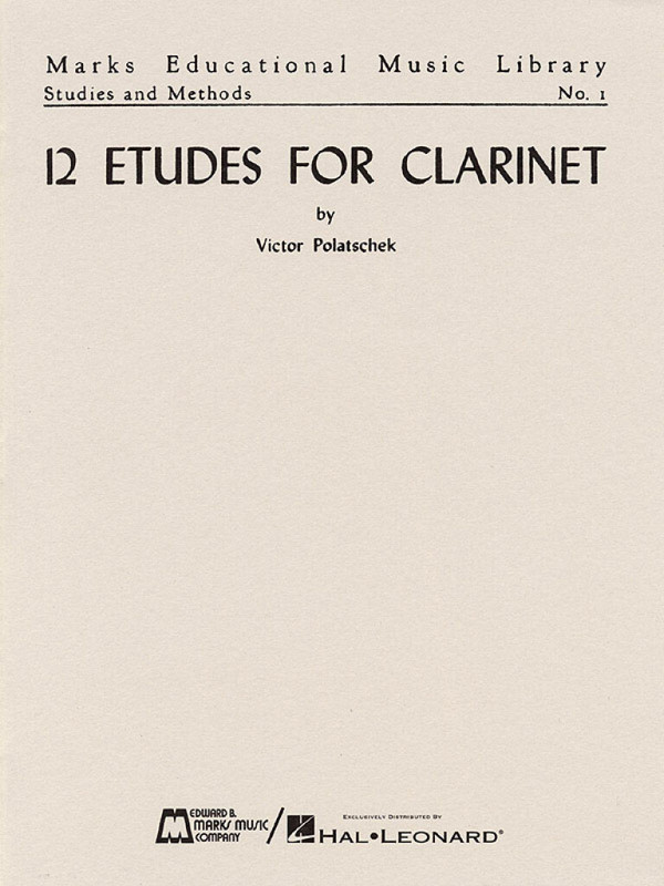 Victor Polatschek, 12 Etudes for Clarinet