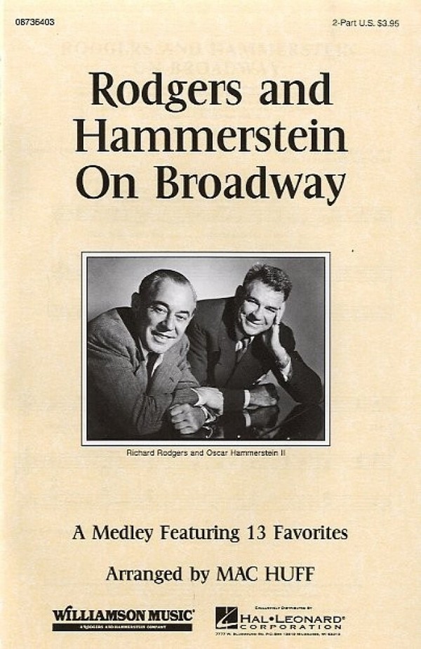 Oscar Hammerstein II_Richard Rodgers, Rodgers and Hammerstein on Broad