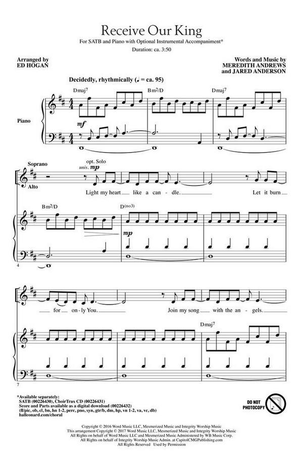 Jared Anderson_Meredith Andrews, Receive Our King