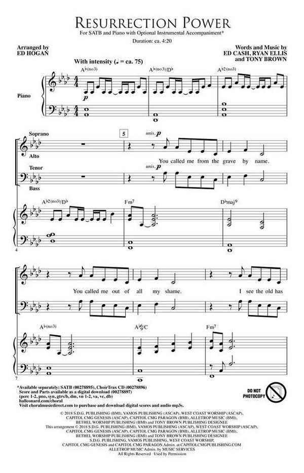 Ed Cash_Ryan Ellis_Tony Brown, Resurrection Power