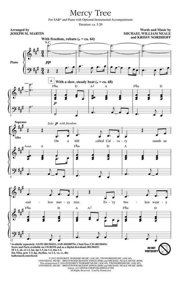 Krissy Nordhoff_Michael Neale, Mercy Tree
