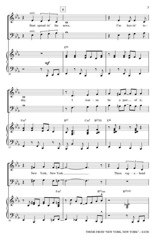 Theme from New York, New York