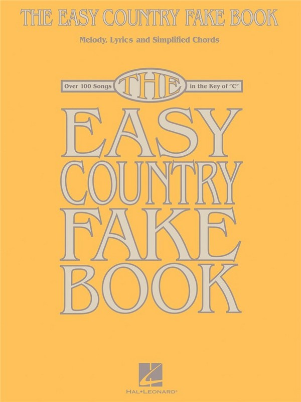 The Easy Country Fake Book