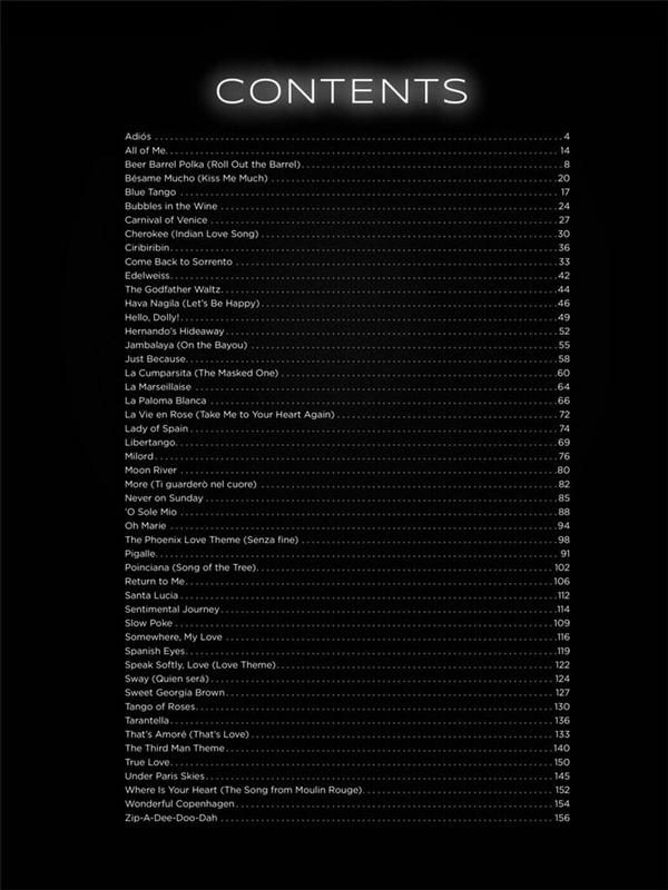 First 50 Songs You should play on the Accordion