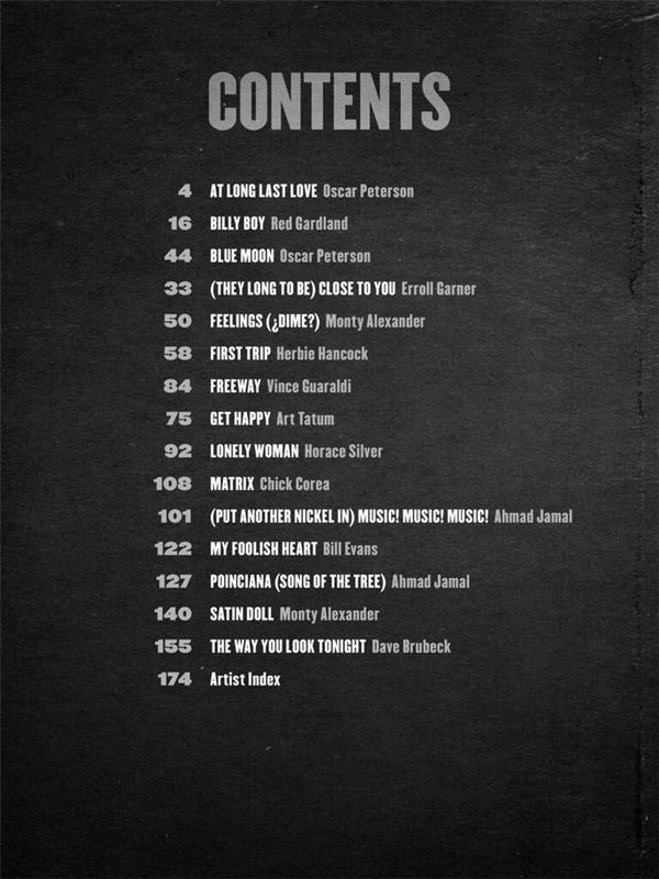 Jazz Piano Masterpieces - Note-for-Note Transcript