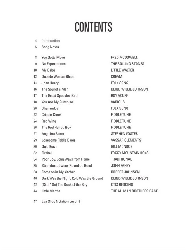 Hal Leonard Lap Slide Songbook