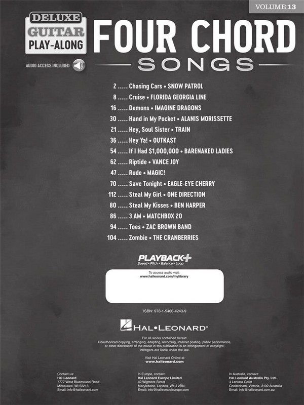 Four Chord Songs