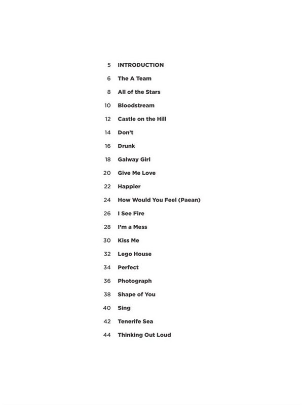 Ed Sheeran - Super Easy Songbook