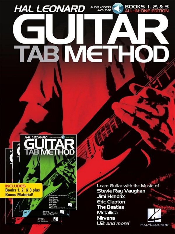 Hal Leonard Guitar Tab Method: Books 1, 2 & 3