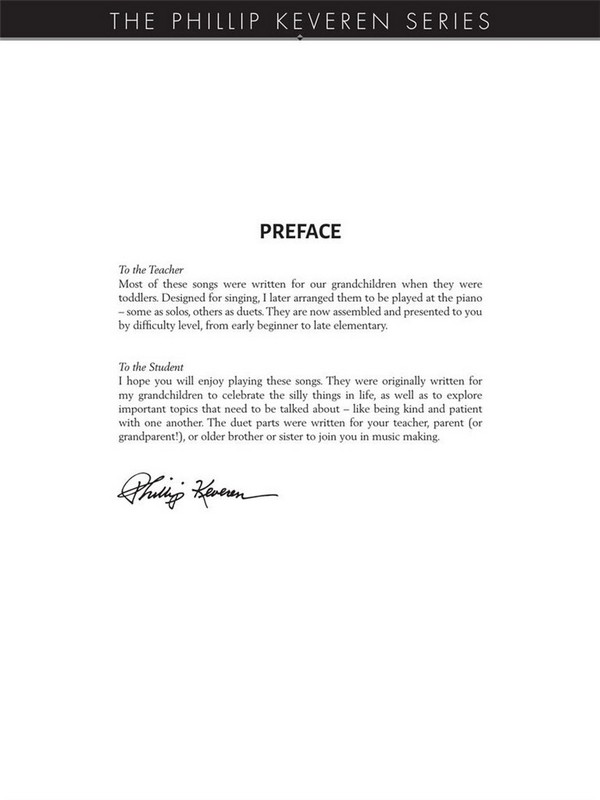 Phillip Keveren, Silly Songs for Kids - The Phillip Keveren Series