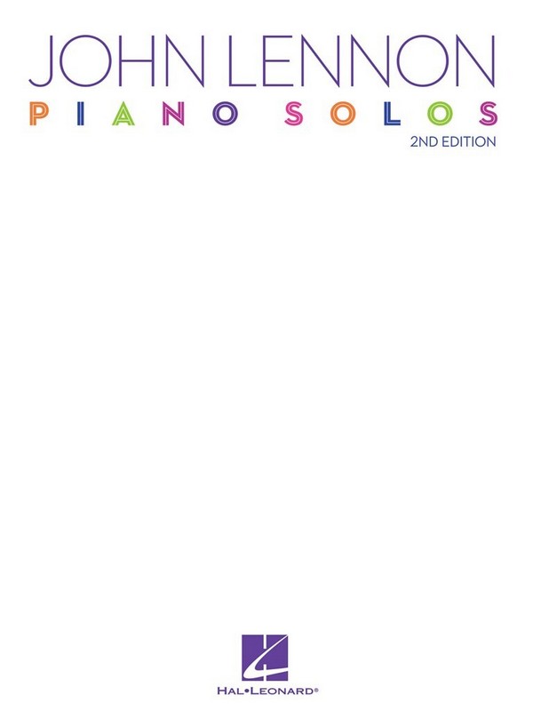 John Lennon Piano Solos - 2nd Edition