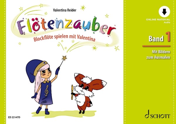 Flötenzauber Band 1 (+Online Audio)