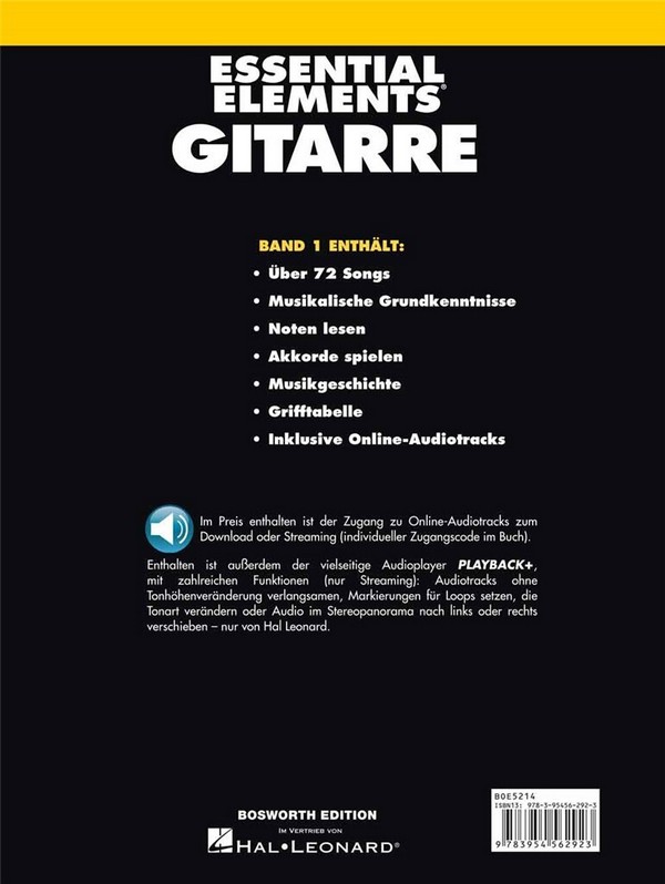 Essential Elements Band 1 (+Online Audio)