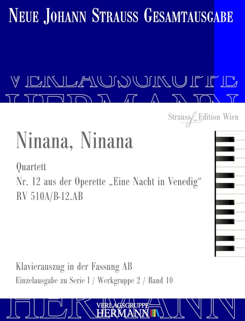 Strauß (Son), Johann, Eine Nacht in Venedig - Ninana, Ninana (Nr. 12)