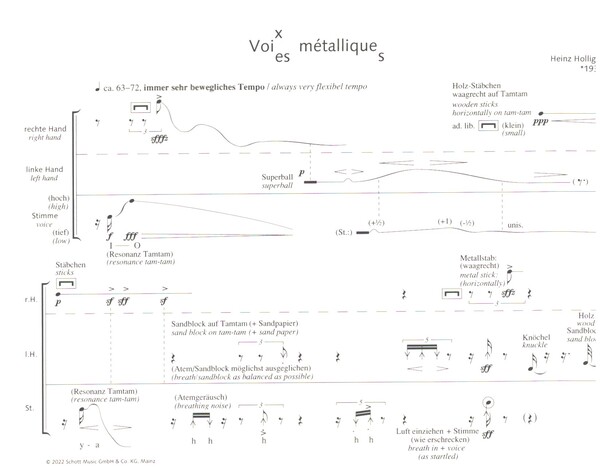 Voi(es)x métallique(s) (Zinngeschrei)