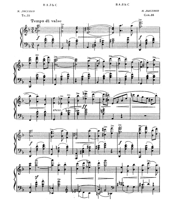 Valse op.35