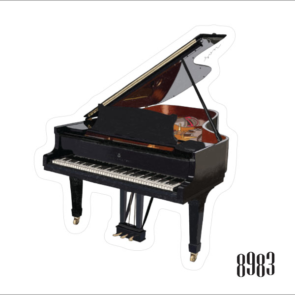 Instrument Sticker Klavier