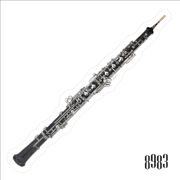 Instrument Sticker (VE je 2 St.) Oboe