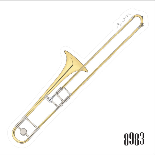 Instrument Sticker Trompete