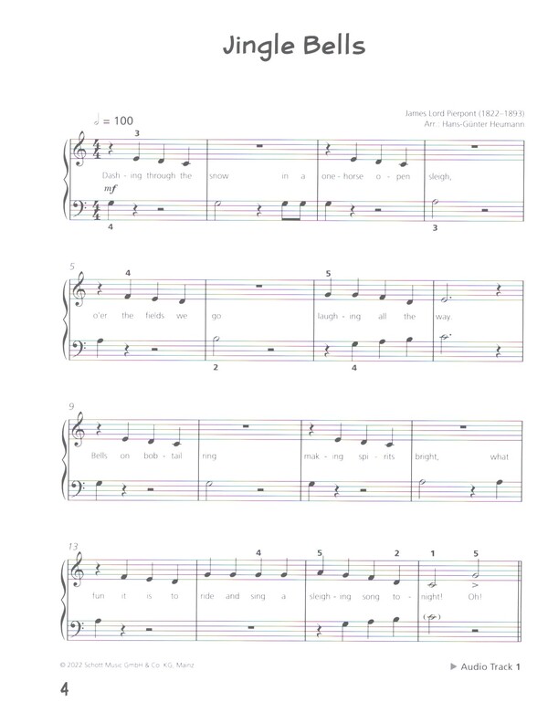 Piano Junior Christmas Book (+Online Audio)