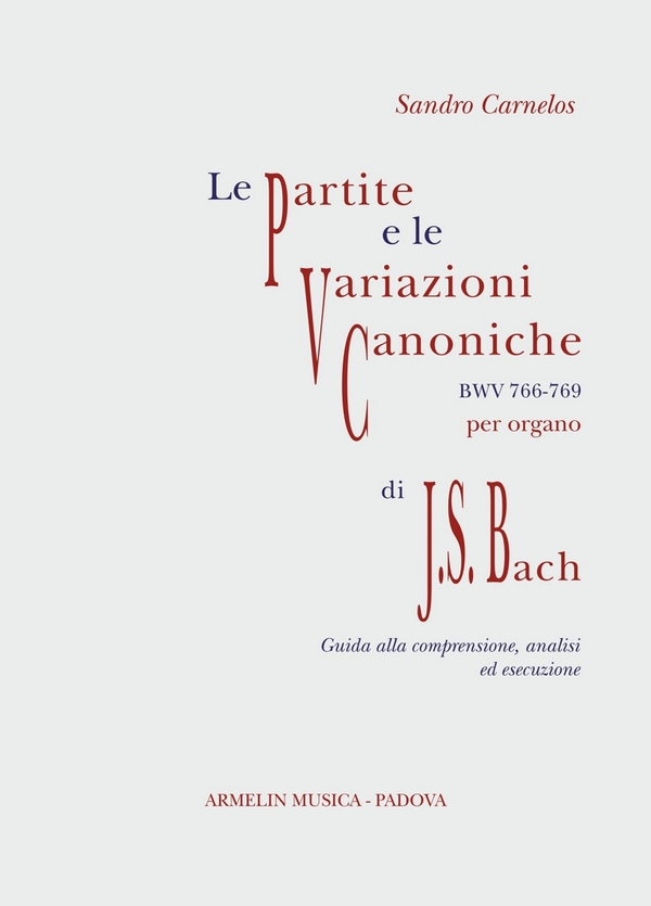 Sandro Carnelos, Le Partite e Variazioni Canoniche