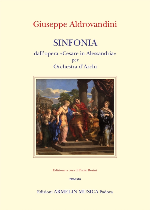 Giuseppe Aldrovandini, Sinfonia dall'opera «Cesare in Alessandria».