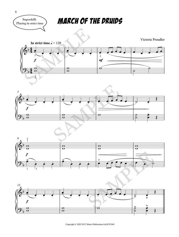 Victoria Proudler, Piano Grades are Go!