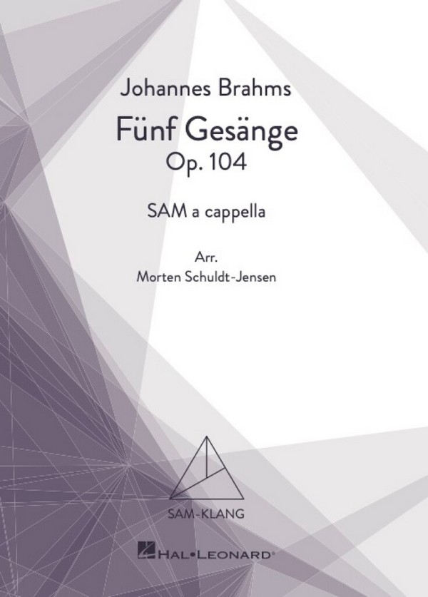 Johannes Brahms, Fünf Gesänge Op.104