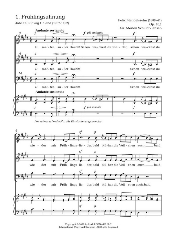 Lieder im Freien zu singen Vol. 2