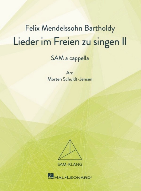 Felix Mendelssohn, Lieder im Freien zu singen Vol. 2