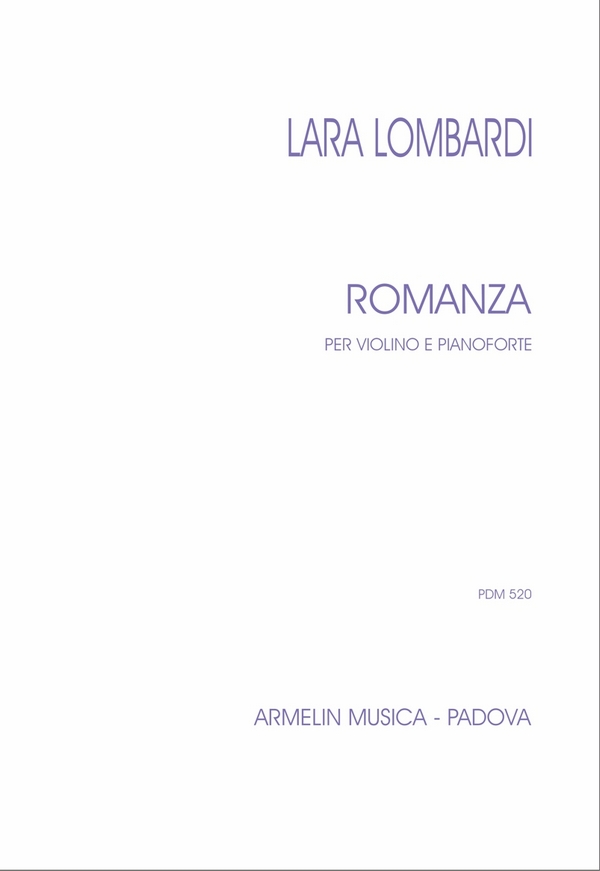 Lara Lombardi, Romanza per violino e pianoforte