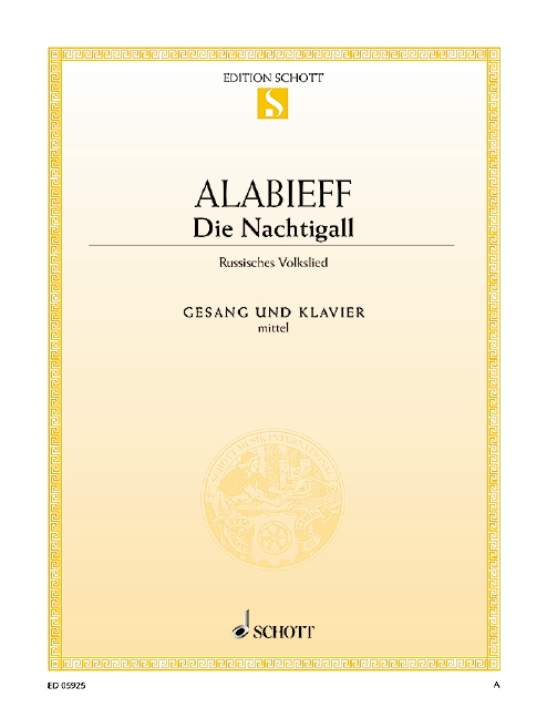Alabieff, Alexander, Nachtigall