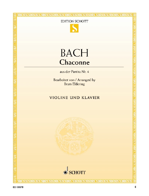 Bach, Johann Sebastian, Chaconne