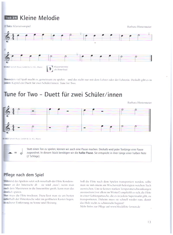 Blockflöte spielen - mein schönstes Hobby Band 1 (+online))