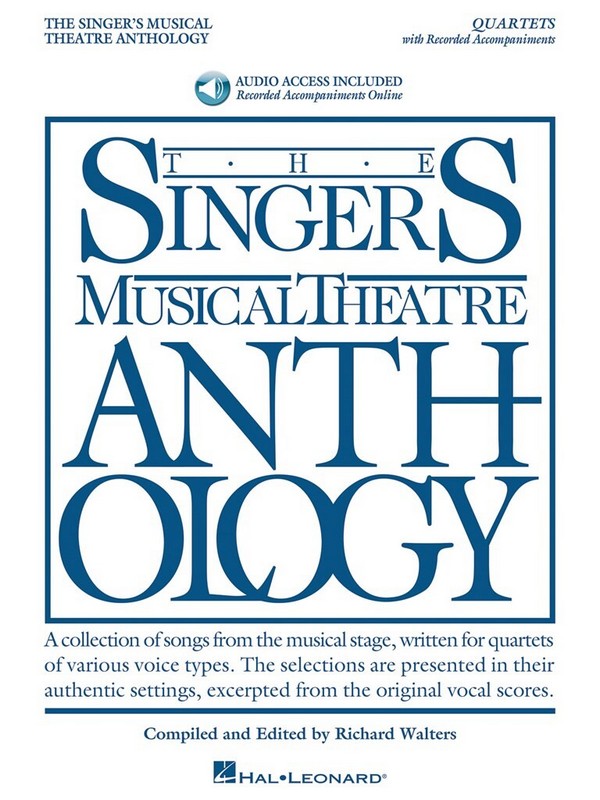 Singer's Musical Theatre Anthology: Quartets