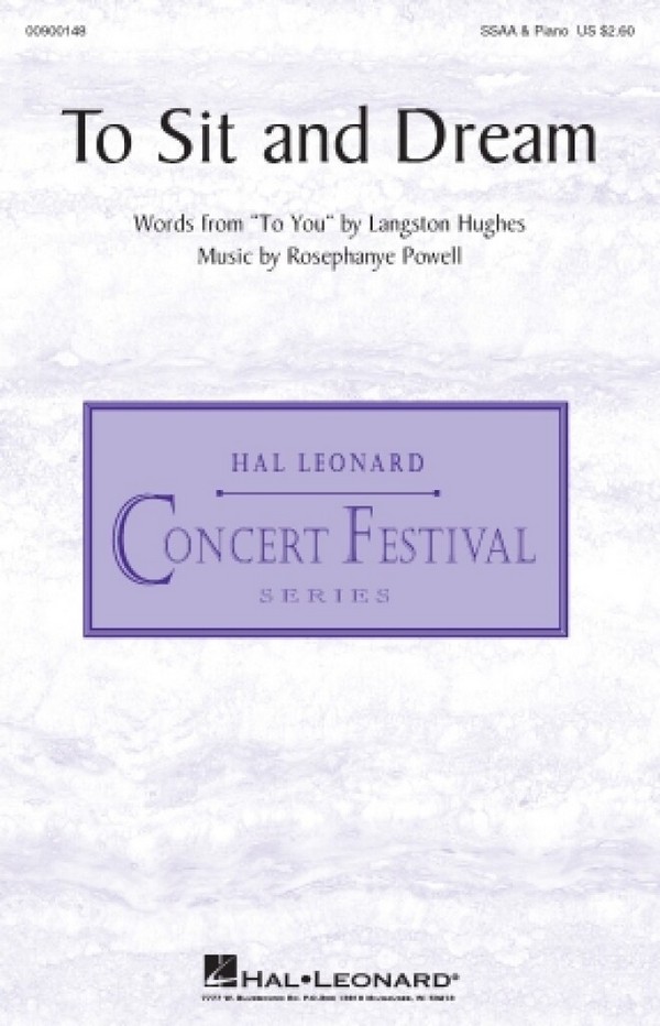 Rosephanye Powell, To Sit and Dream