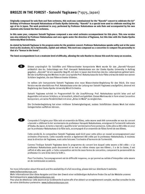 Satoshi Yagisawa Breeze in the Forest