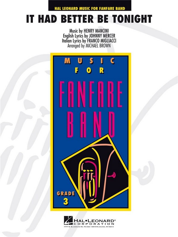 Henry Mancini It Had Better Be Tonight