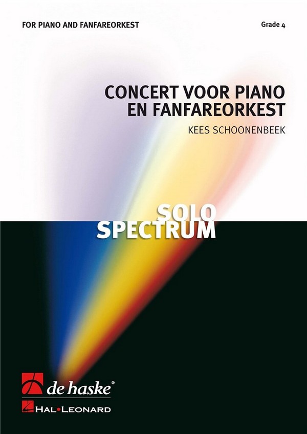 Kees Schoonenbeek Concert voor Piano en Fanfareorkest