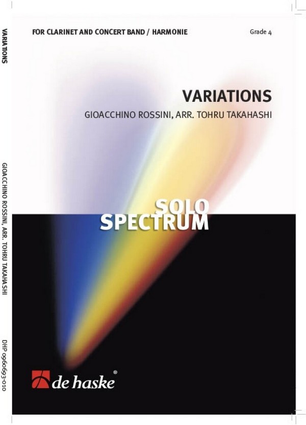 Gioachino Rossini Variations for Clarinet