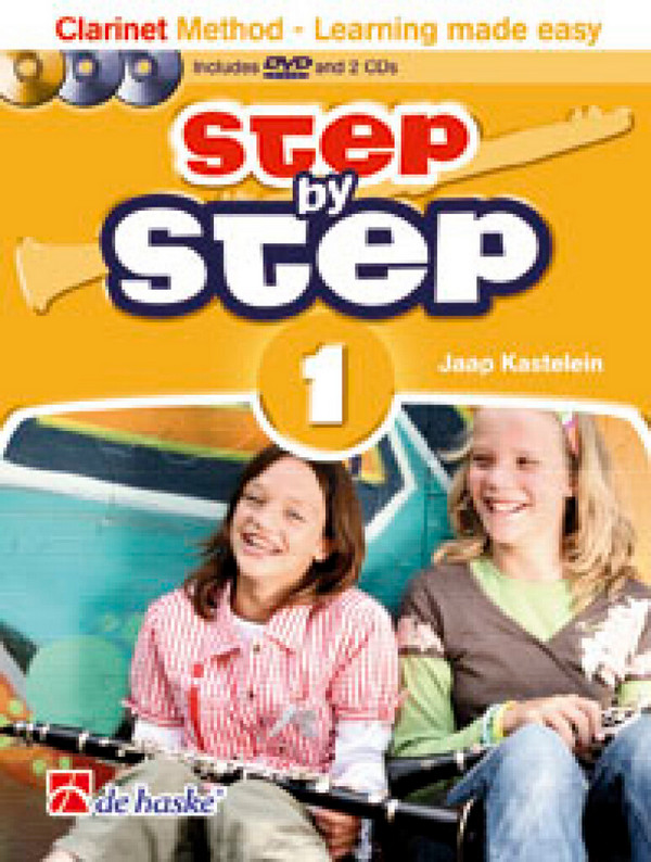 Jaap Kastelein_Klaas de Jong Step by Step 1 Clarinet