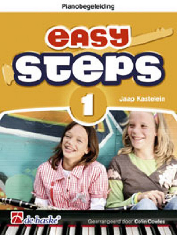 Jaap Kastelein_Klaas de Jong Easy Steps 1 - pianobegeleiding klarine